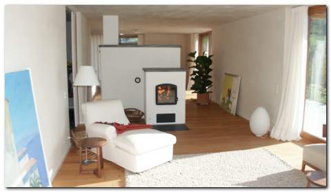 Ofen mit Satelit und Kochherd